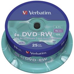 Verbatim DVD-RW 4.7GB 4X Buy Verbatim DVD-RW 4.7GB 4X Buy