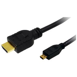 LogiLink CH0030 Kabel HDMI auf microHDMI 1.00 m schwarz