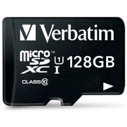 Verbatim MicroSDXC Premium 128GB mit Adapter