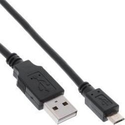 InLine 31720Q Micro-USB 2.0 Schnellladekabel 2m 2.00 m schwarz