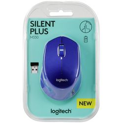 Logitech M330 Silent Plus blau