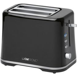 Clatronic TA 3554 2 Scheiben-Toaster schwarz / silber