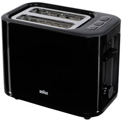 Braun HT 3010 BK PurEase 2-Scheiben-Toaster schwarz