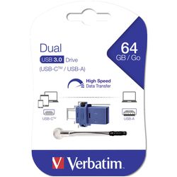 Verbatim 3.0 Store'n Go Dual Drive USB-Stick 64GB