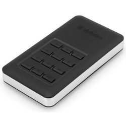 Verbatim 53402 Store ‘n’ Go Secure Portable SSD 256GB mit Eingabetastatur