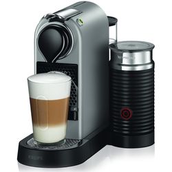 Krups Nespresso XN761B Citiz&Milk Kaffeekapselmaschine 1260W | Wassertankkapazität: 1L | 19 Bar | silber