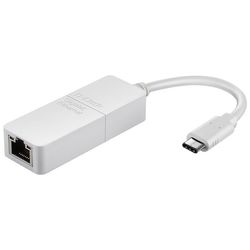 D-Link DUB-E130 USB-C Gigabit Ethernet Adapter USB-C zu Gigabit-Ethernet Port Plug-and-Play