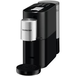 Krups XN8908 Atelier Nespresso mit Milchaufsch 1 L Wassertank | 19bar Druck | schwarz/ silber