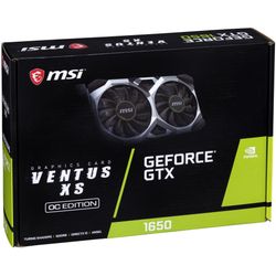 MSI GeForce GTX1650 D6 Ventus XS OC 4GB