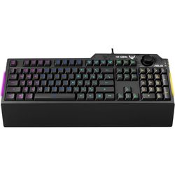 ASUS TUF K1 Gaming Tastatur, DE-Layout, schwarz