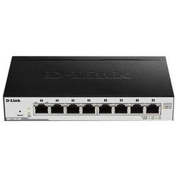 D-Link DGS-1100-08PV2 Easy Smart Managed Switch 8-Port, PoE/PoE+