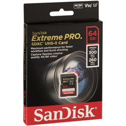 SanDisk ExtremePRO SDXC V90 64GB