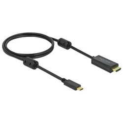 DeLock 85969 Aktives USB Type-C Adapterkabel 1.00 m schwarz