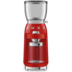 Smeg CGF01RDEU 50's Style Kaffeemühle, rot