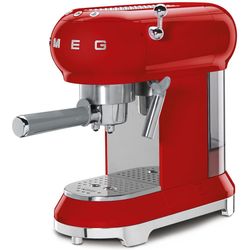 SMEG ECF01RDEU Siebträger Espresso-/Kaffemaschine