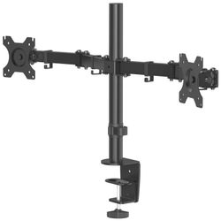 Hama Monitorarm FULLMOTION 33 - 81cm (13 -  32), Doppelarm, schwarz