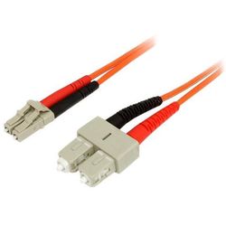 StarTech 50FIBLCSC1 LWL-Patchkabel 1.00 m OM2 (50/125µm)  orange