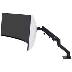 Ergotron HX Monitor Tisch Schwenkarm mit HD Gelenk bis 49 Zoll LCD schwarz