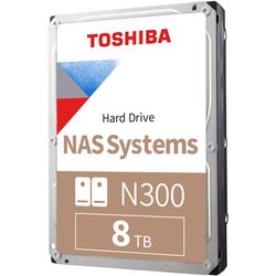 Toshiba N300 NAS Hard Drive HDWG480UZSVA 8TB