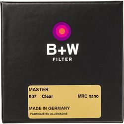 B+W Clear Filter MRC Nano Master 62mm