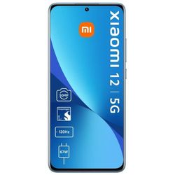 Xiaomi 12 5G Dual-Sim EU Google Android Smartphone in blue  with 256 GB storage
