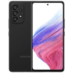 Samsung Galaxy A53 A536B 5G Enterprise Edition EU Google Android Smartphone in black  with 128 GB storage