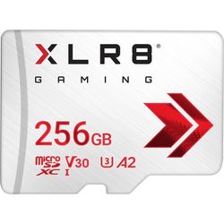PNY XLR8 microSDXC Gaming Class 10 U3 V30 256GB