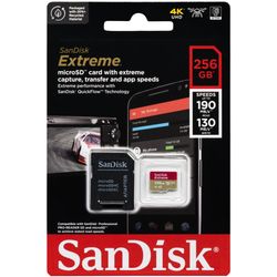 SanDisk Extreme microSDXC Kit (2022) 256GB
