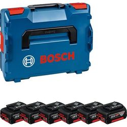 Bosch Professional 18V ProCore Akku-Paket 6x 4.0Ah Akkus in L-Boxx