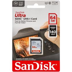 SanDisk Ultra SDXC (2022) C10, U1 64GB