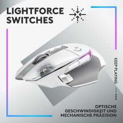 Logitech G502 X Plus LightSync RGB weiß