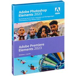 Adobe Photoshop & Premiere Elements 2023 Box & Produktschlüssel