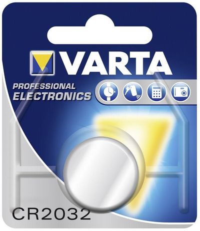 2 x Varta Electronics Lithium CR 1220 Knopfzelle I 35 mAh I 3V Blister 