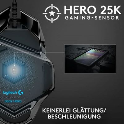 Logitech G502 Hero Schwarz Buy