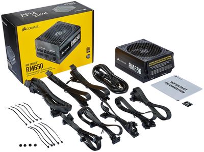 Corsair Rm Series Rm650 80 Gold Modular 19 650 Watt Buy