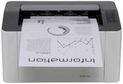 hp laser 107w review