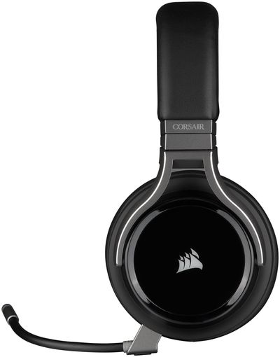 corsair virtuoso rgb wireless gaming headset carbon