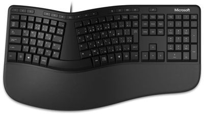 Microsoft Ergonomic Keyboard Deutsch Usb Schwarz Buy