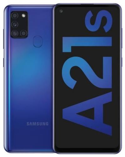 Samsung Galaxy A21s A217f Dual Sim Android Smartphone In Blau Mit 32 Gb Speicher Kaufen