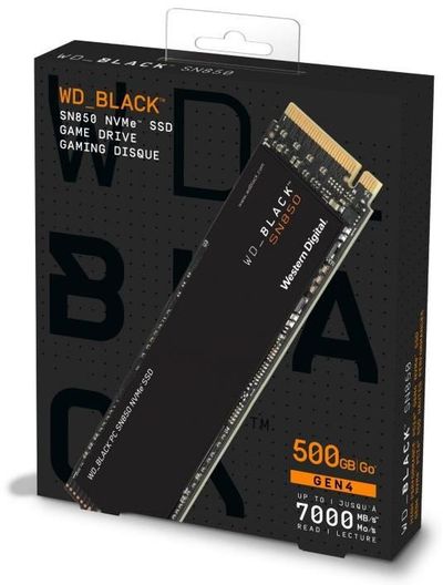 Wd Black Ssd Sn850 Gaming M 2 Nvme 500gb Buy