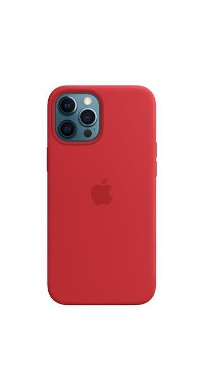 Apple Silikon Case Mit Magsafe Fur Iphone 12 Pro Max Rot Kaufen