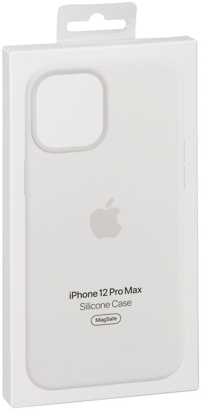 Apple Silikon Case Mit Magsafe Fur Iphone 12 Pro Max Weiss Buy