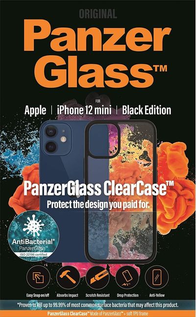 Panzerglass Clearcase Blackframe Fur Apple Iphone 12 Mini Buy