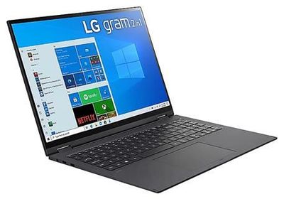 Lg Gram 2021 16t90p G Aa75g 2 In 1 16 2560x1600 Touch I7 1165g7 16gb Ram 512gb Ssd W10 Buy