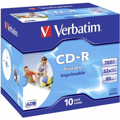 Verbatim CD-R 80 Minuten 700MB 52X 10er Pack