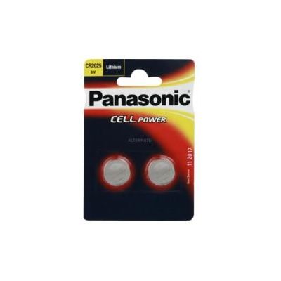 Panasonic Lithium Knopfzelle CR-2025L 2er Blister