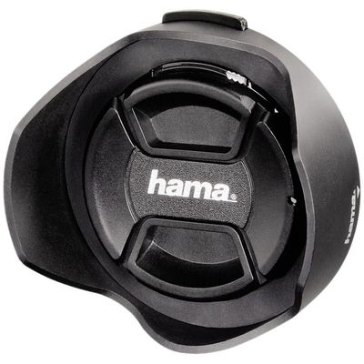 Hama Gegenlichtblende mit Objektivdeckel 77mm