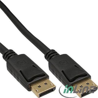 InLine 17110P DisplayPort Kabel 10.00 m schwarz