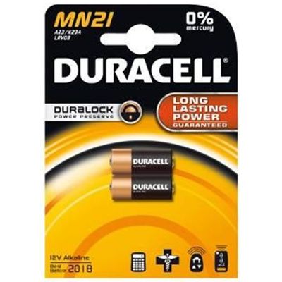 Duracell Batterie Alkaline, MN21, 12V Electronics 2 Stück