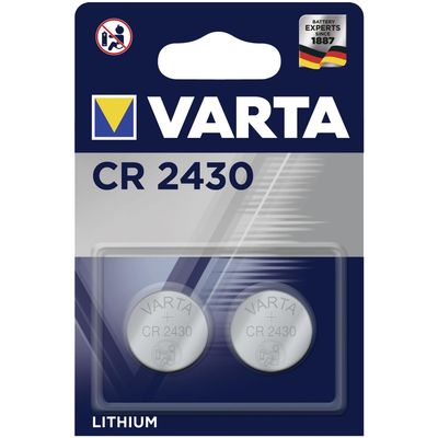 1 Stück VARTA CR2430 CR 2430 Professional Lithium Knopfzelle Batterie Blister V 
